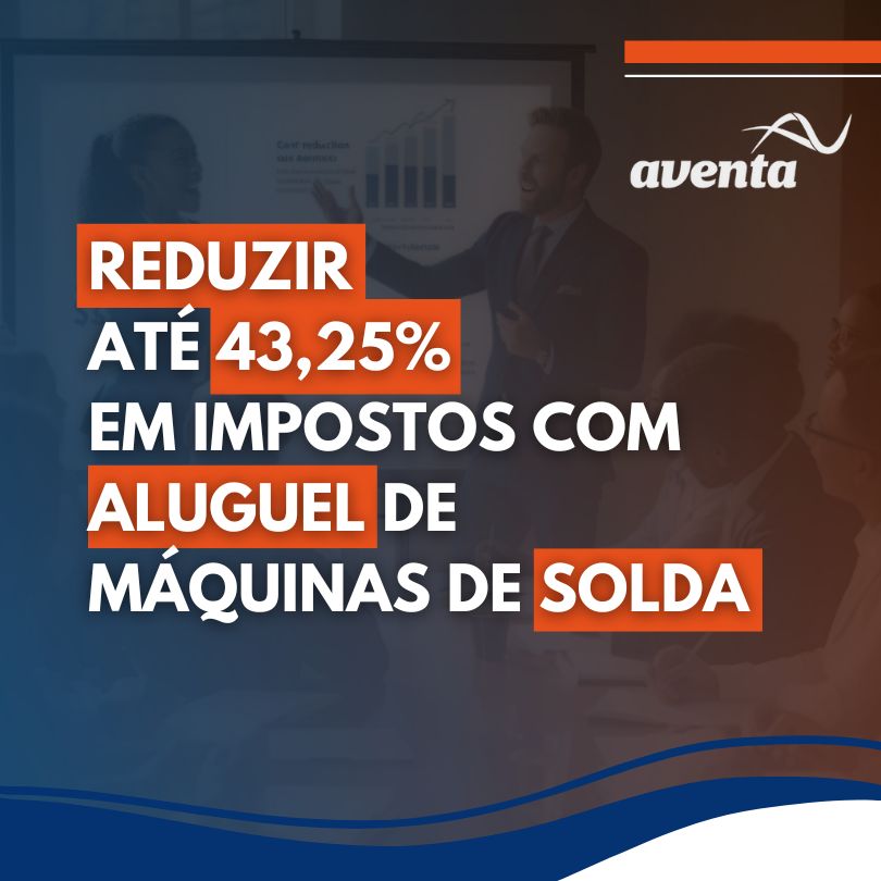 economizar imposto aluguel maquinas